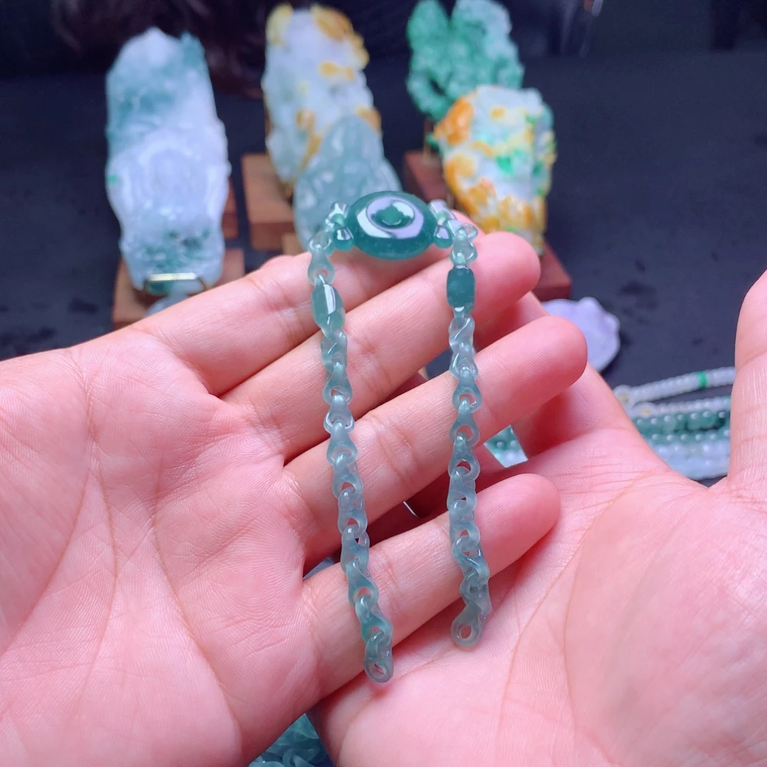 ****狐定制翡翠未镶嵌翡翠