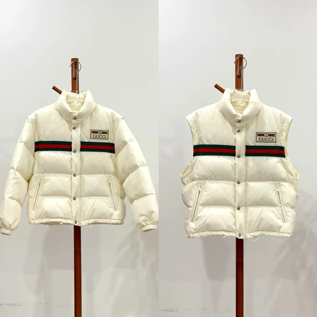 99新 GUCCI/古驰 安洁利严选羽绒服 尺码36成色看直播 GSS24256