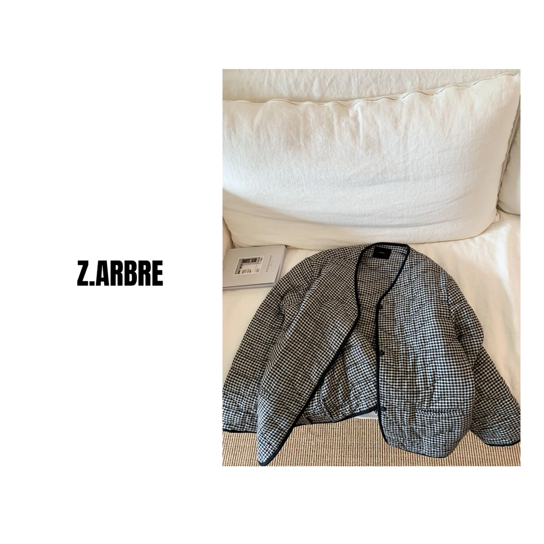 Z.ARBRE “阿贝贝”专注面料 冬季杜邦棉棉袄外套女