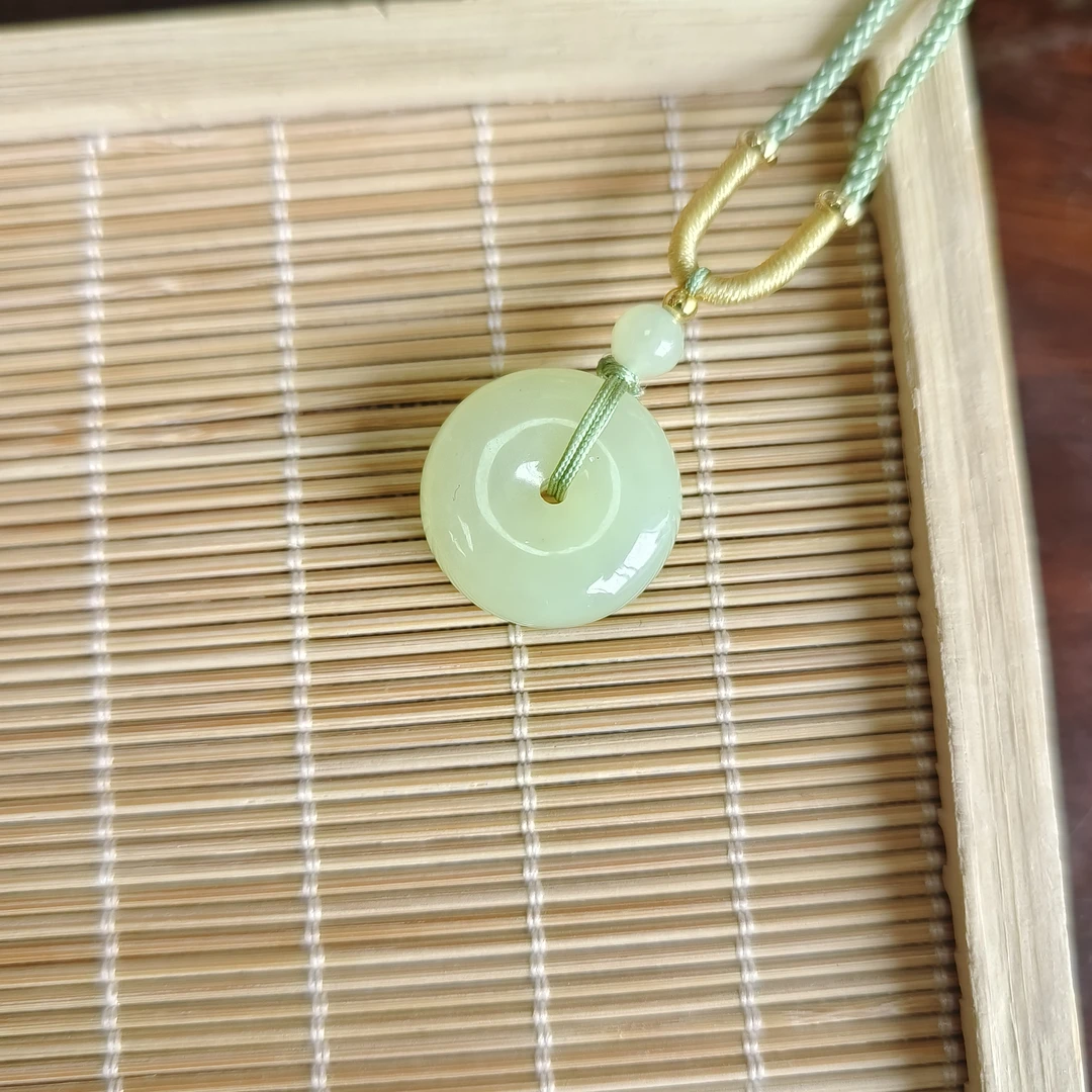 黄口平安扣吊坠 FGA007ACE012