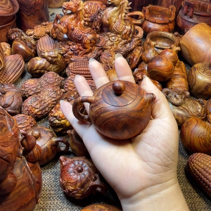 曾***经黄花梨/降香黄檀壶