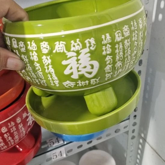 微瑕陶瓷花盆满12包邮