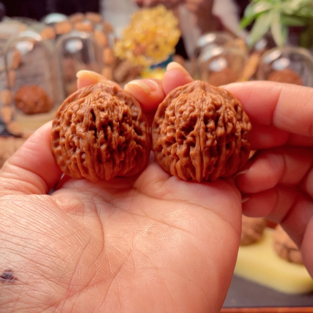 把件文玩核桃四座楼36