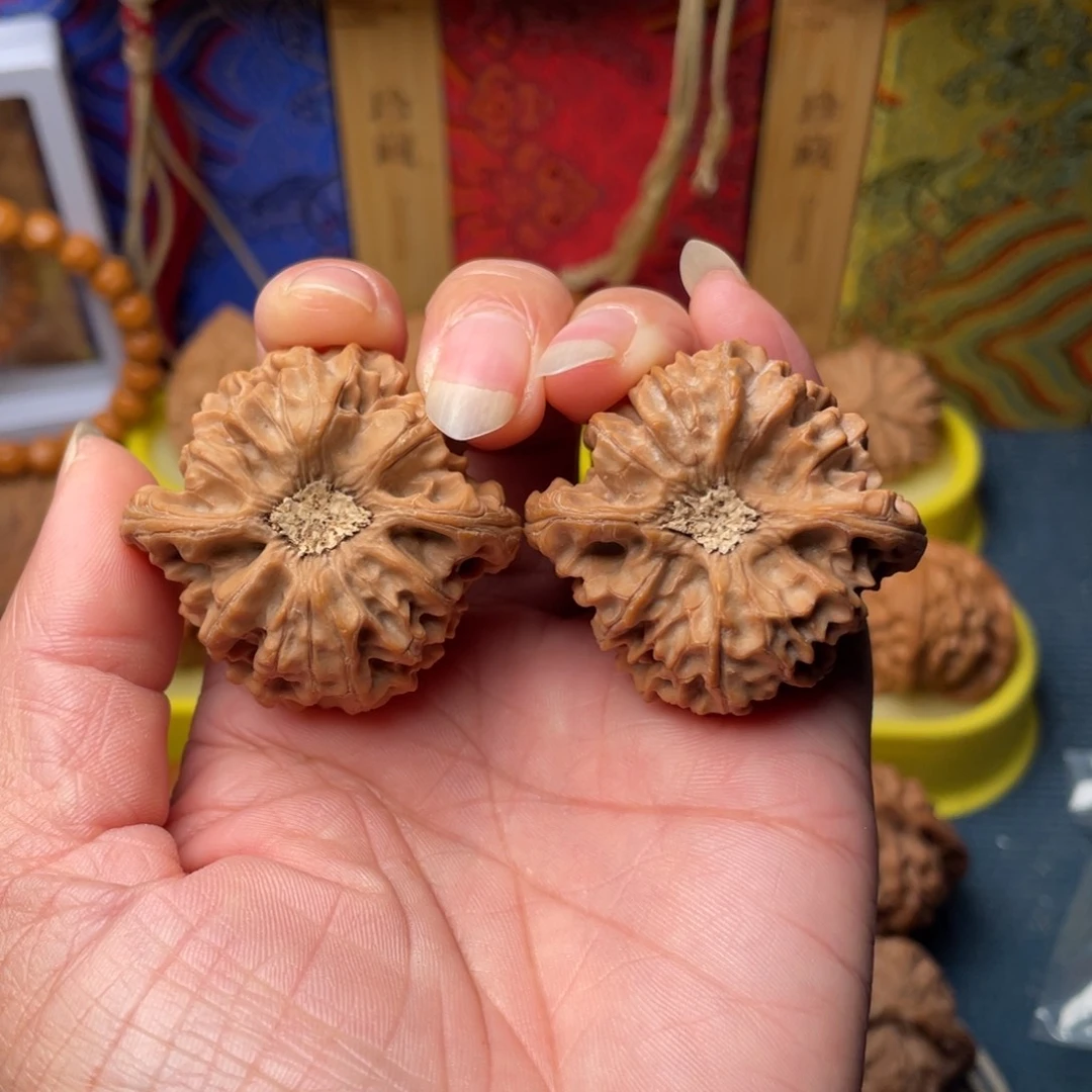 文玩核桃把件42龙门涧