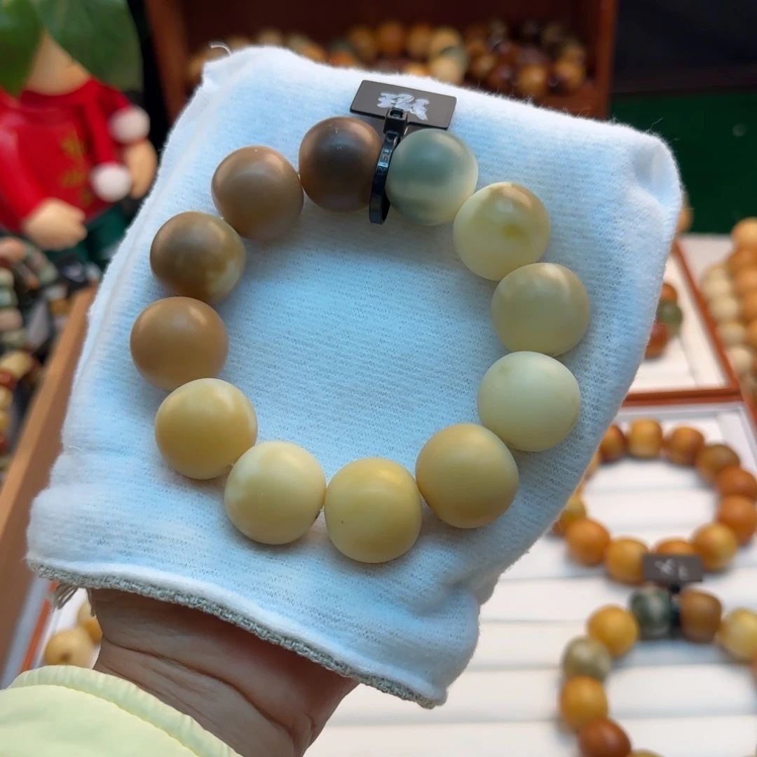 菩提根/象牙果手串卡23瑕疵