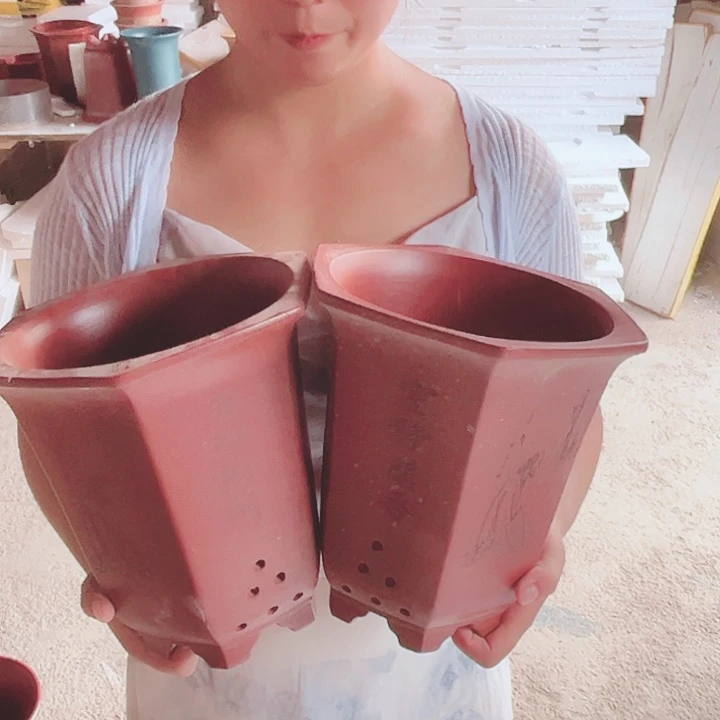 紫砂花盆宜兴紫砂精品花盆