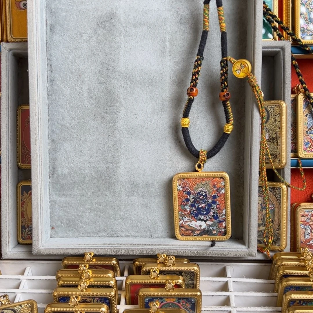 ****ᬐ吊坠双面 虚空 大黑天 定制