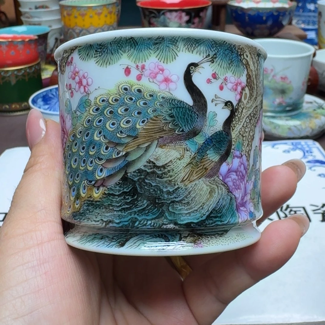 景德镇手工手绘展示