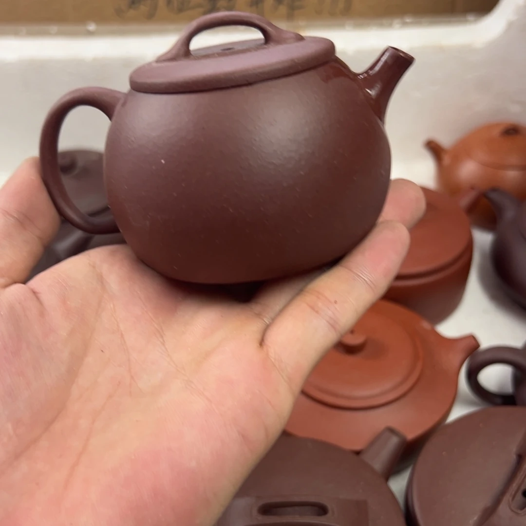 茶壶紫砂宜兴原矿紫砂壶200毫升容量