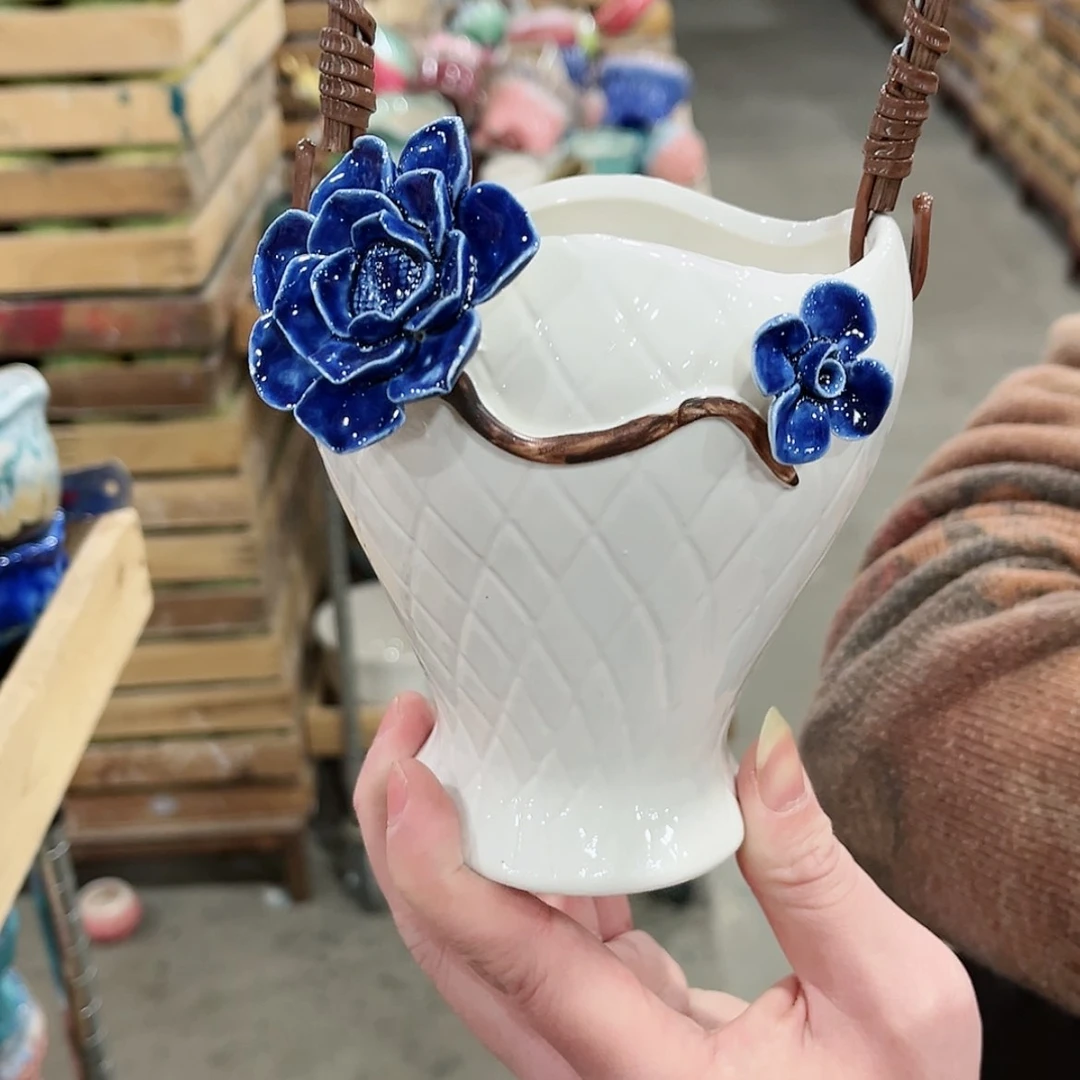 【闪购商品】陶瓷陶瓷多肉植物花盆