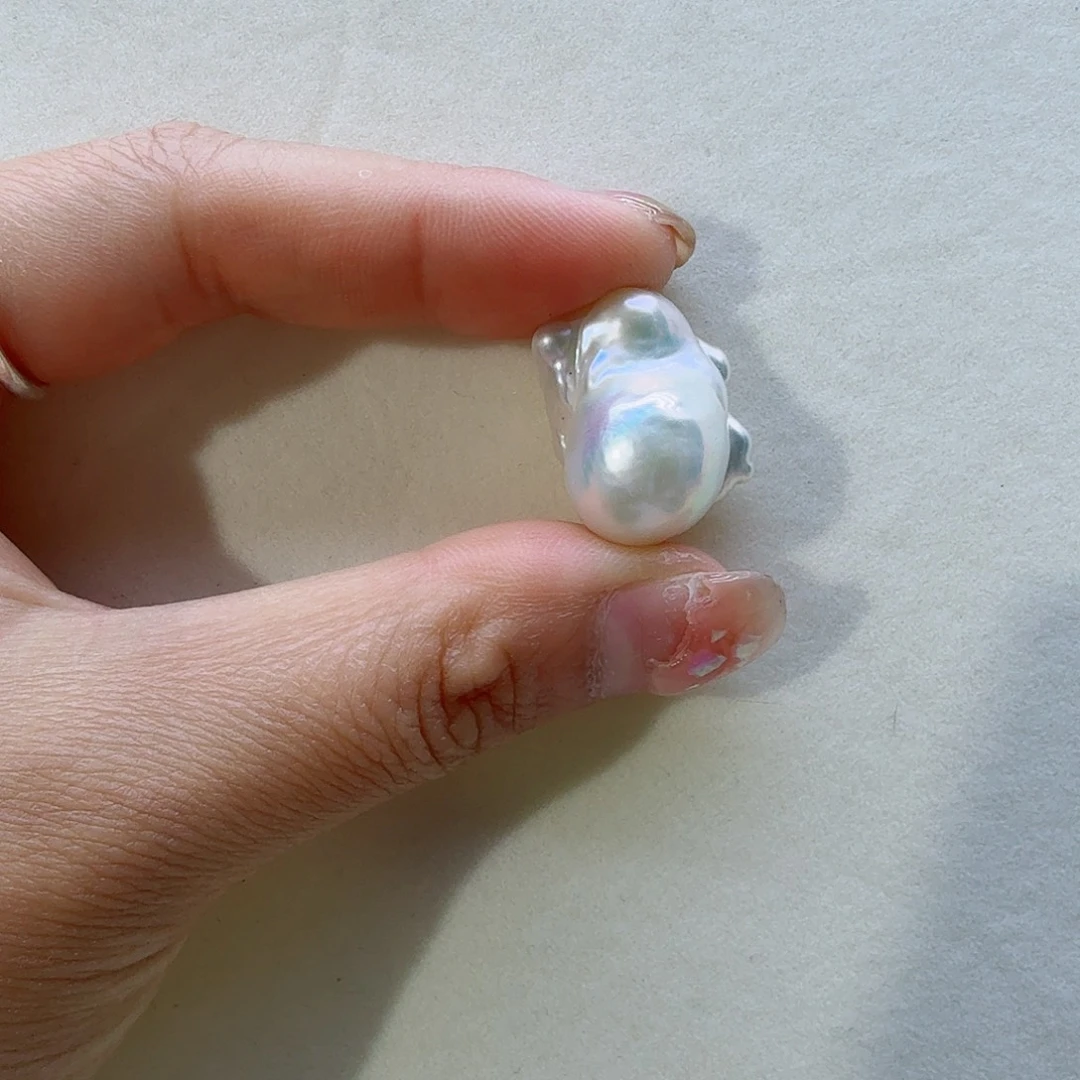 项链合金淡水珍珠