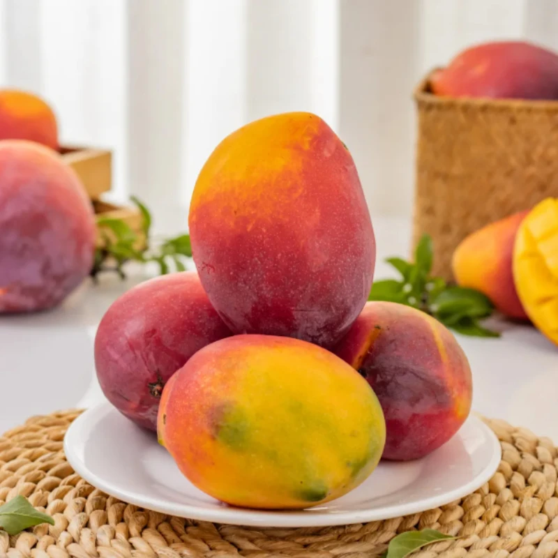【自然搭档】四川攀枝花新世纪芒果4.5斤当季新鲜水果芒果香甜多汁