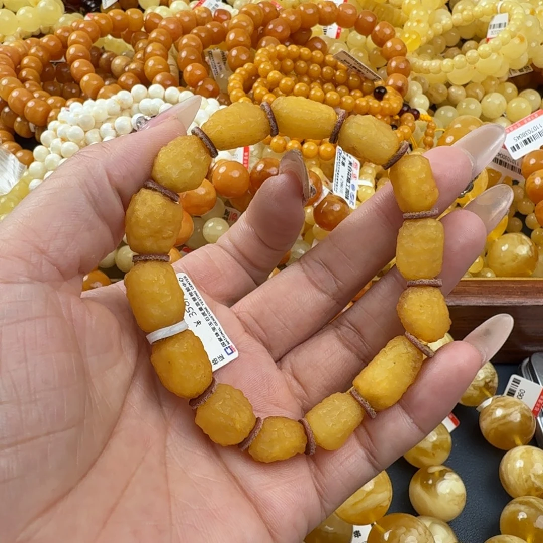 琥珀未镶嵌珠宝奇石