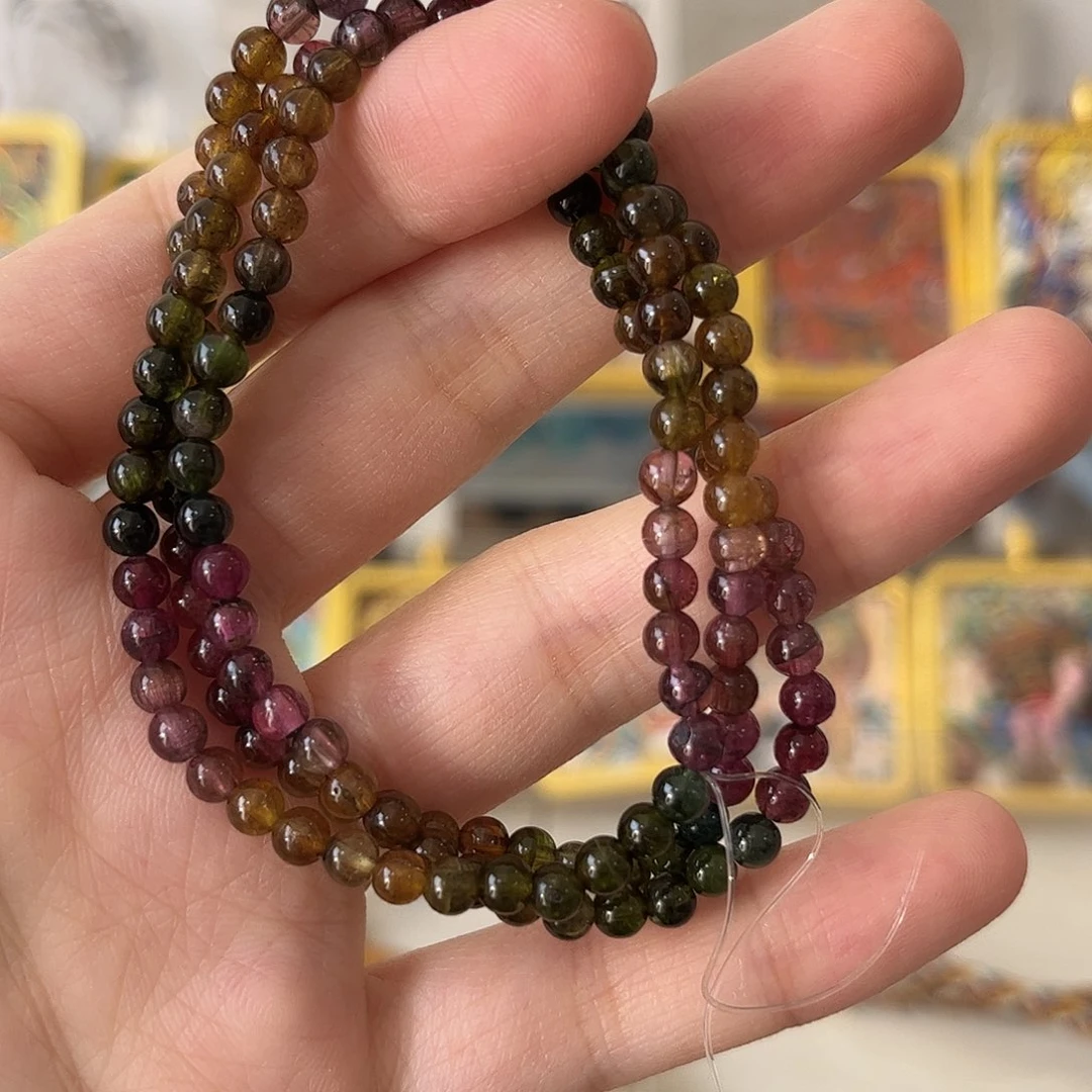 未镶嵌手链碧玺矿坑