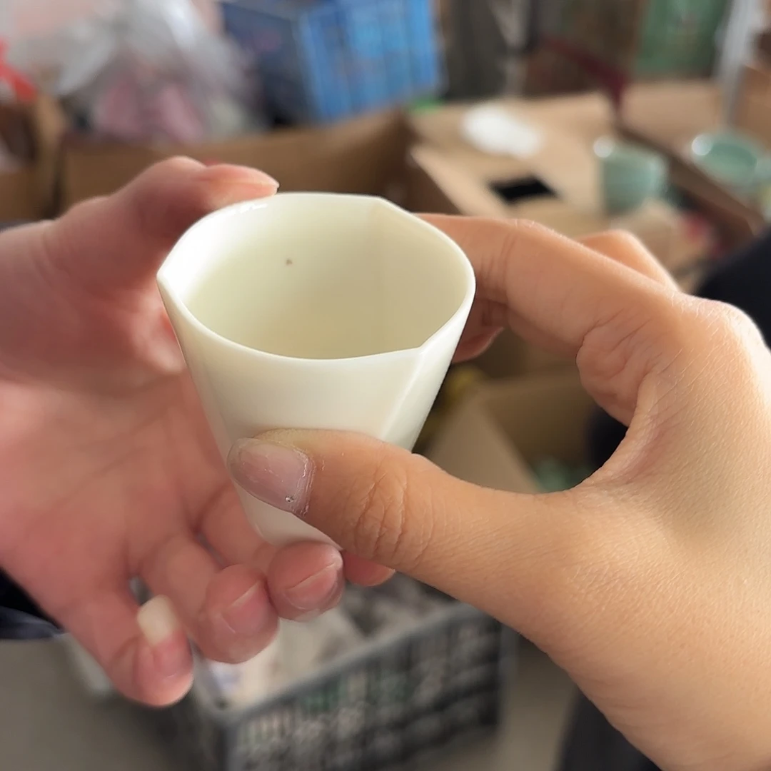 龙泉云间青瓷小米茶器