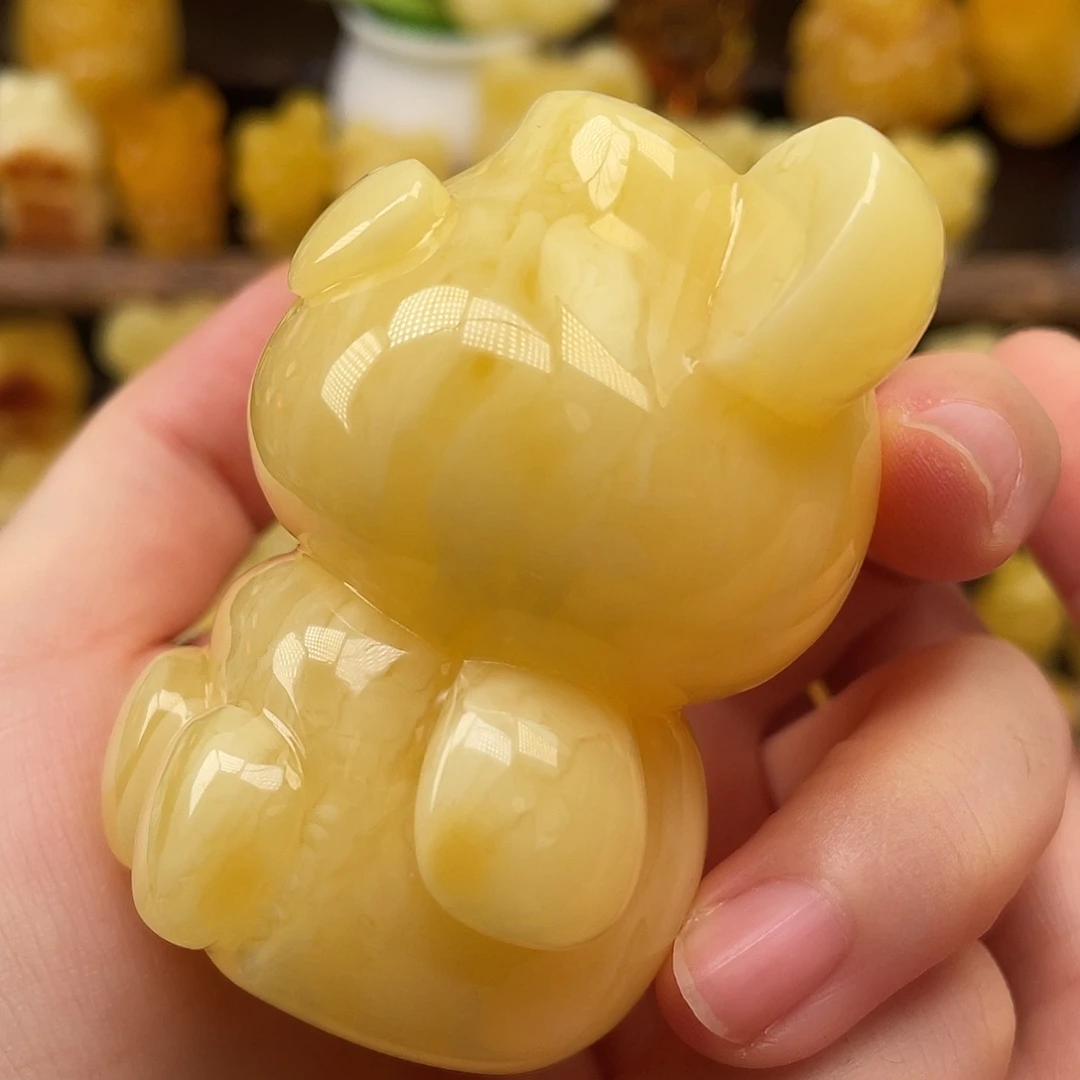 琥珀未镶嵌珠宝奇石