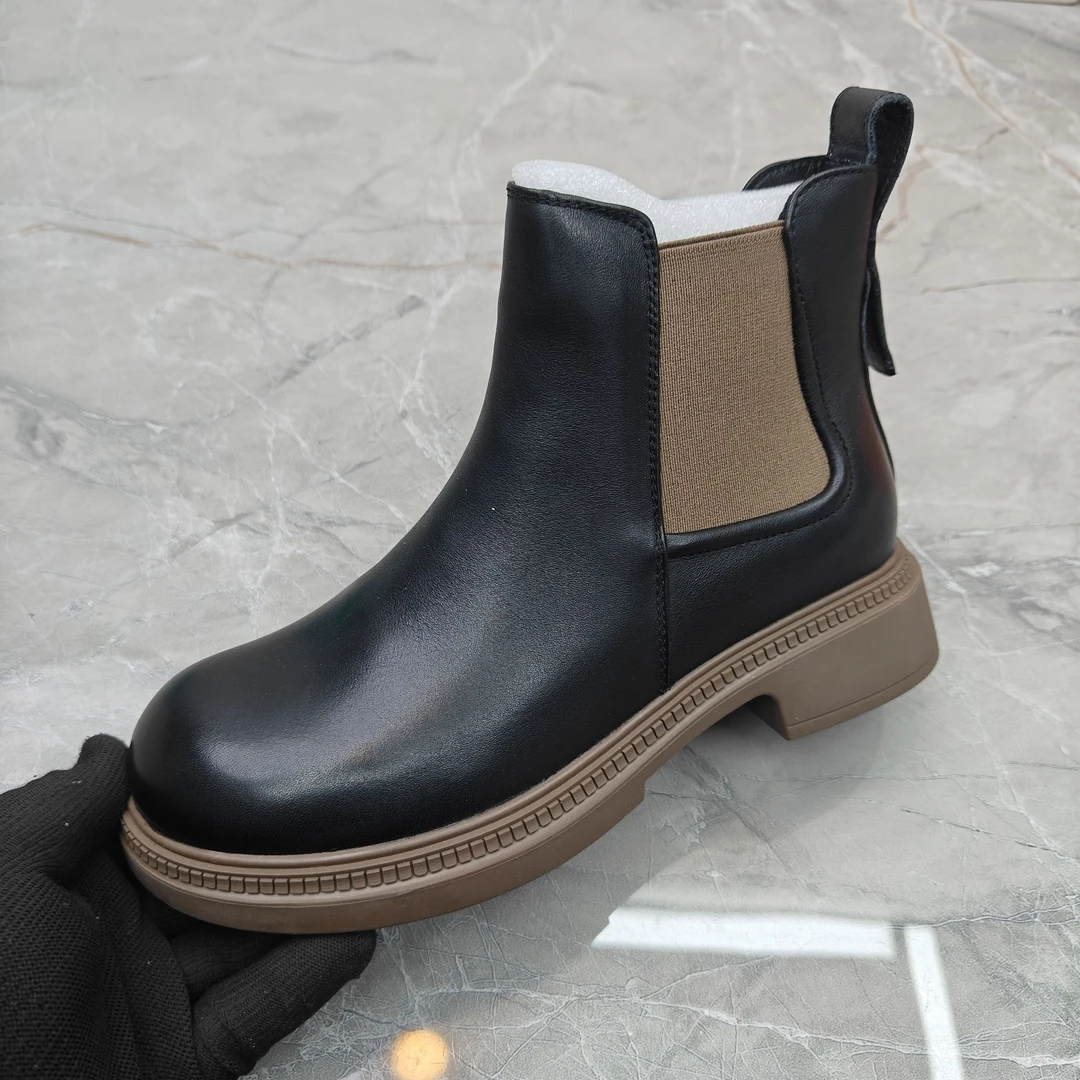 de（孤品）37/38码粗跟女靴(牛皮)39319