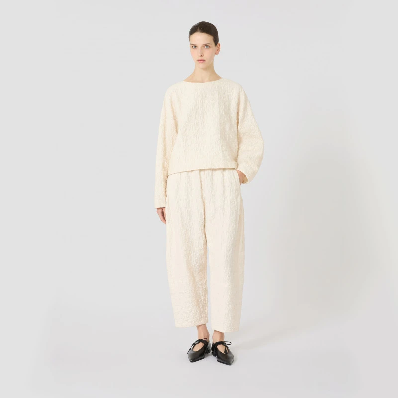 MaxMara 2025早秋新品女装针织圆领衬衫1946035806