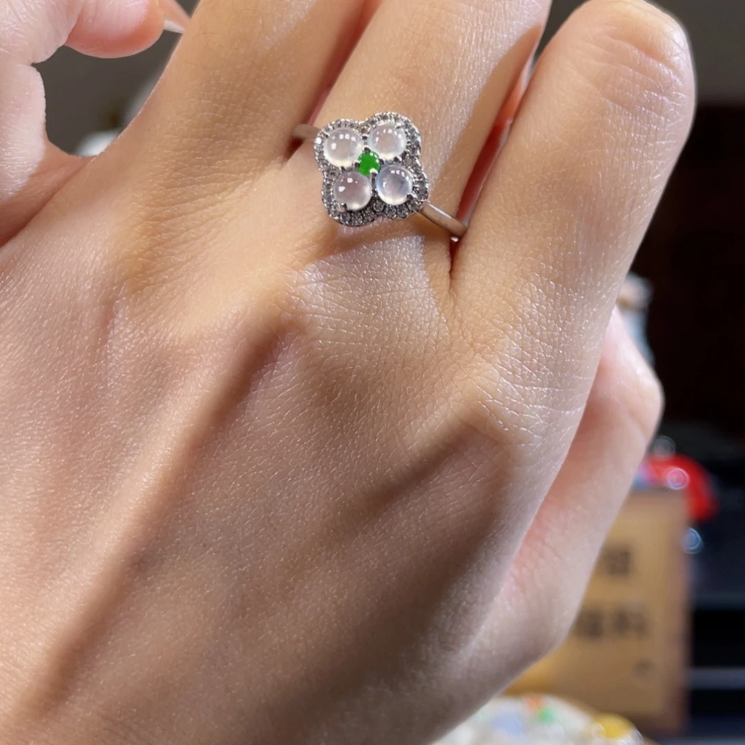 翡翠银S925镶嵌颈饰