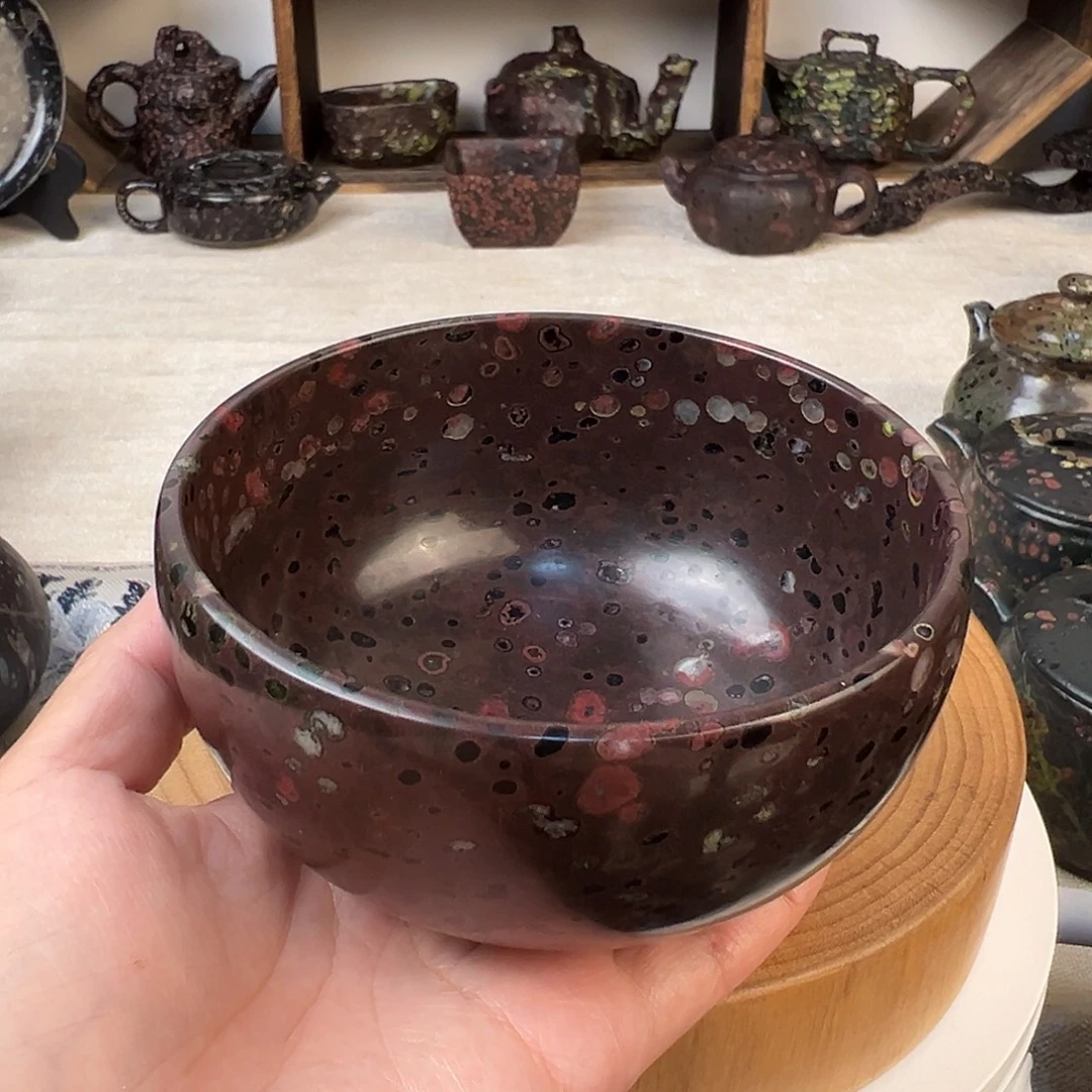 梅花玉微瑕餐具碗360毫升