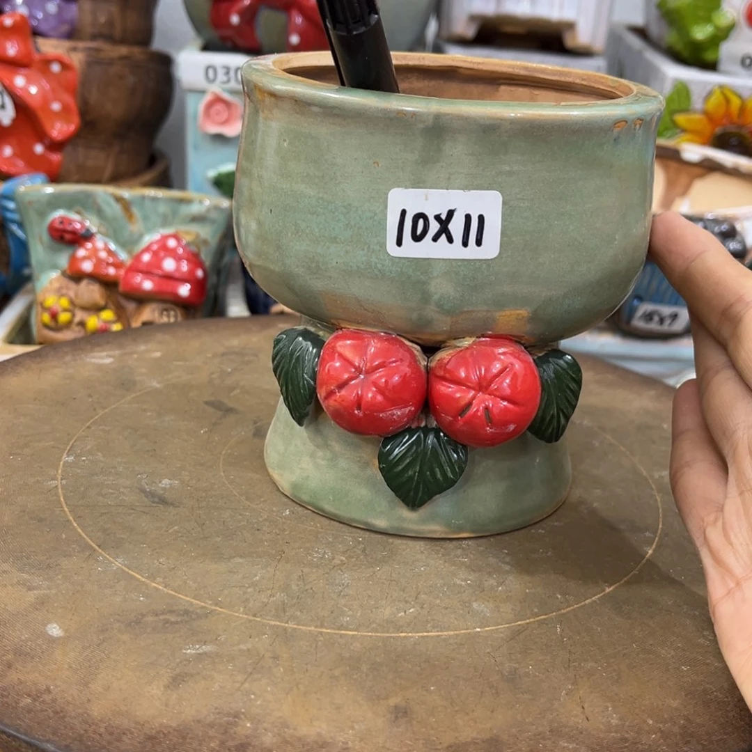 粗陶多肉花盆花盆
