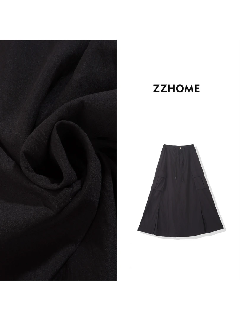 ZOZO HOME ｜都市微机能轻盈工装纽扣半裙q171401p