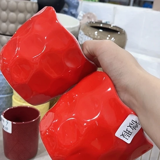 多肉绿植陶瓷花盆9.9包邮