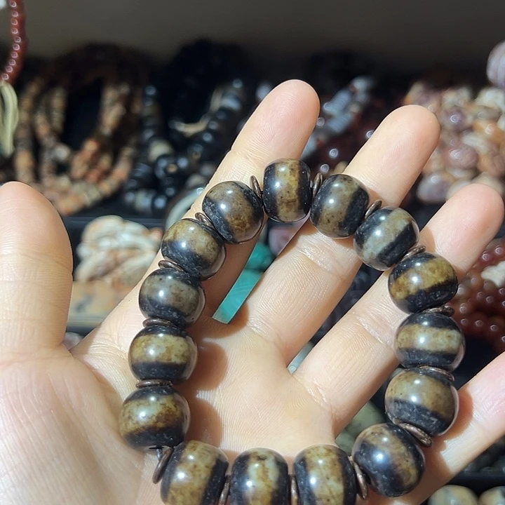 玛瑙/玉髓合金颈饰