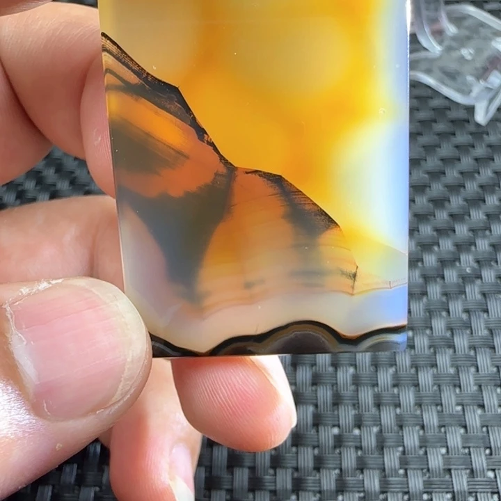 文***单玛瑙/玉髓颈饰未镶嵌