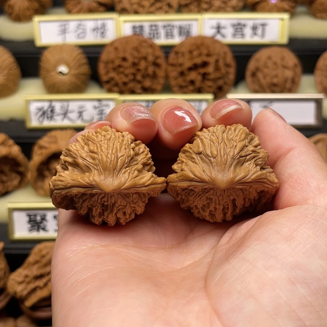 【闪购商品】文玩核桃把件蛇头