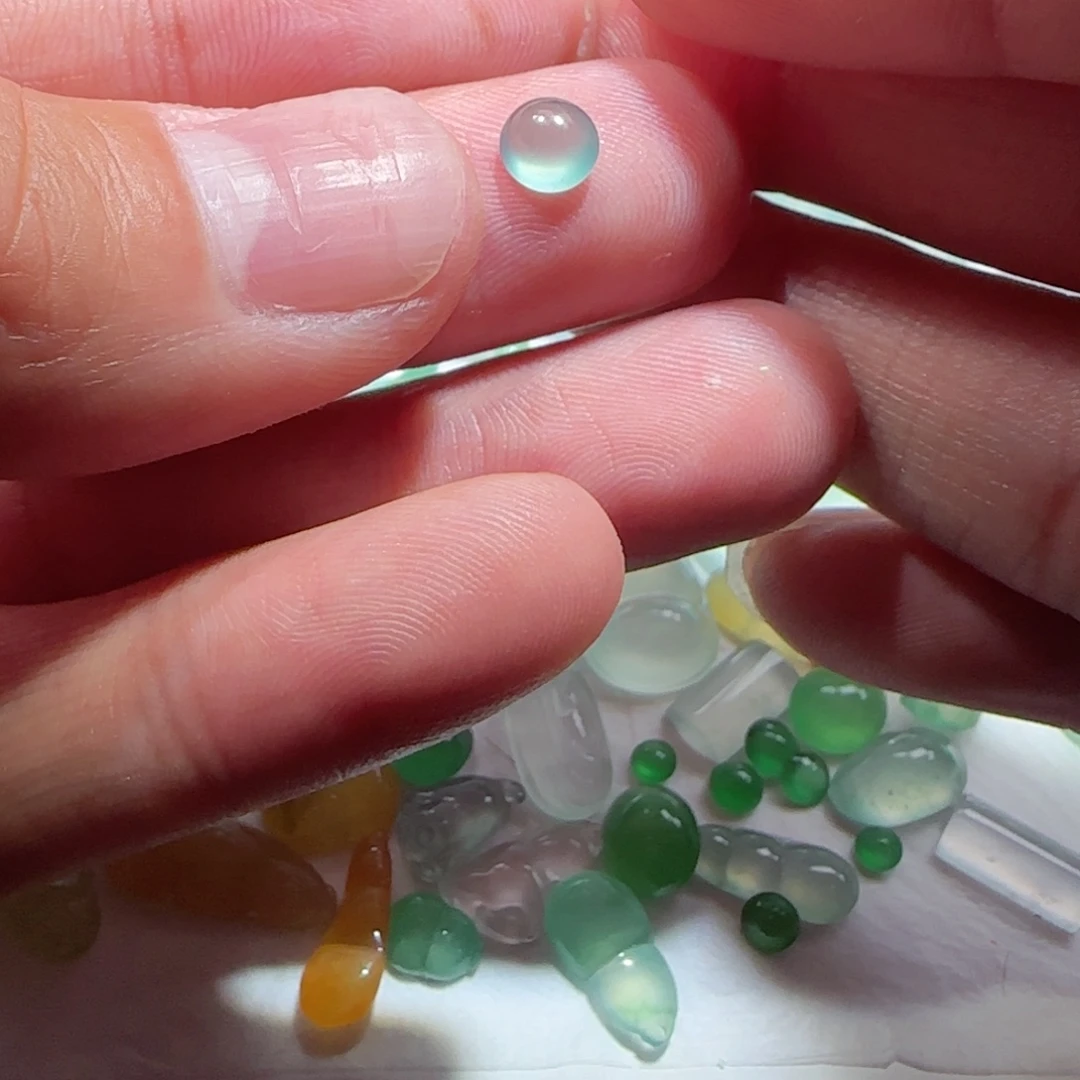 定制翡翠未镶嵌缅甸天然翡翠蛋