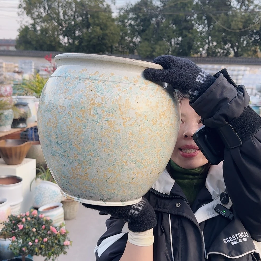 王嫂花盆1223-340高30口26