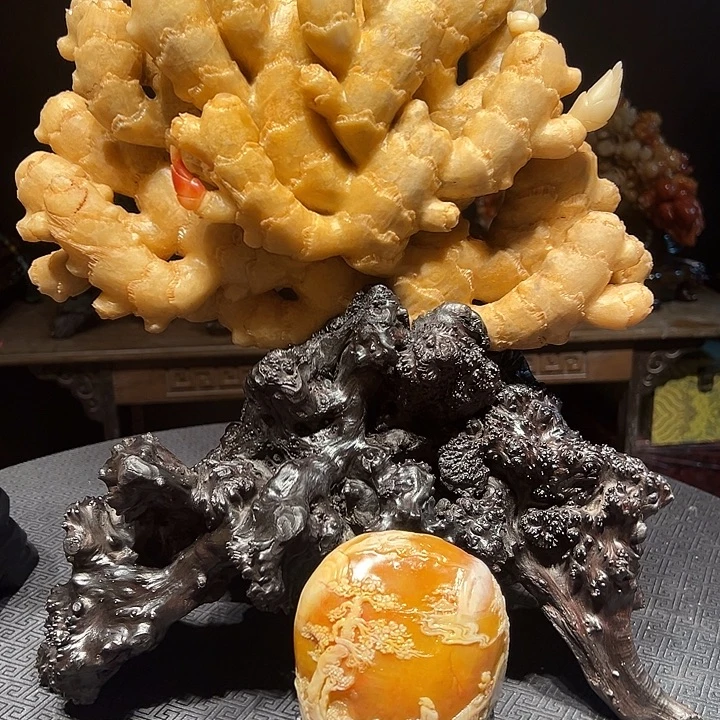 潘***哒寿山石寿山石雕刻工艺