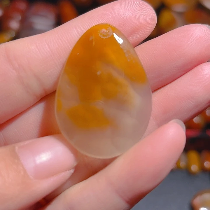 玛瑙/玉髓吊坠(不含链)未镶嵌