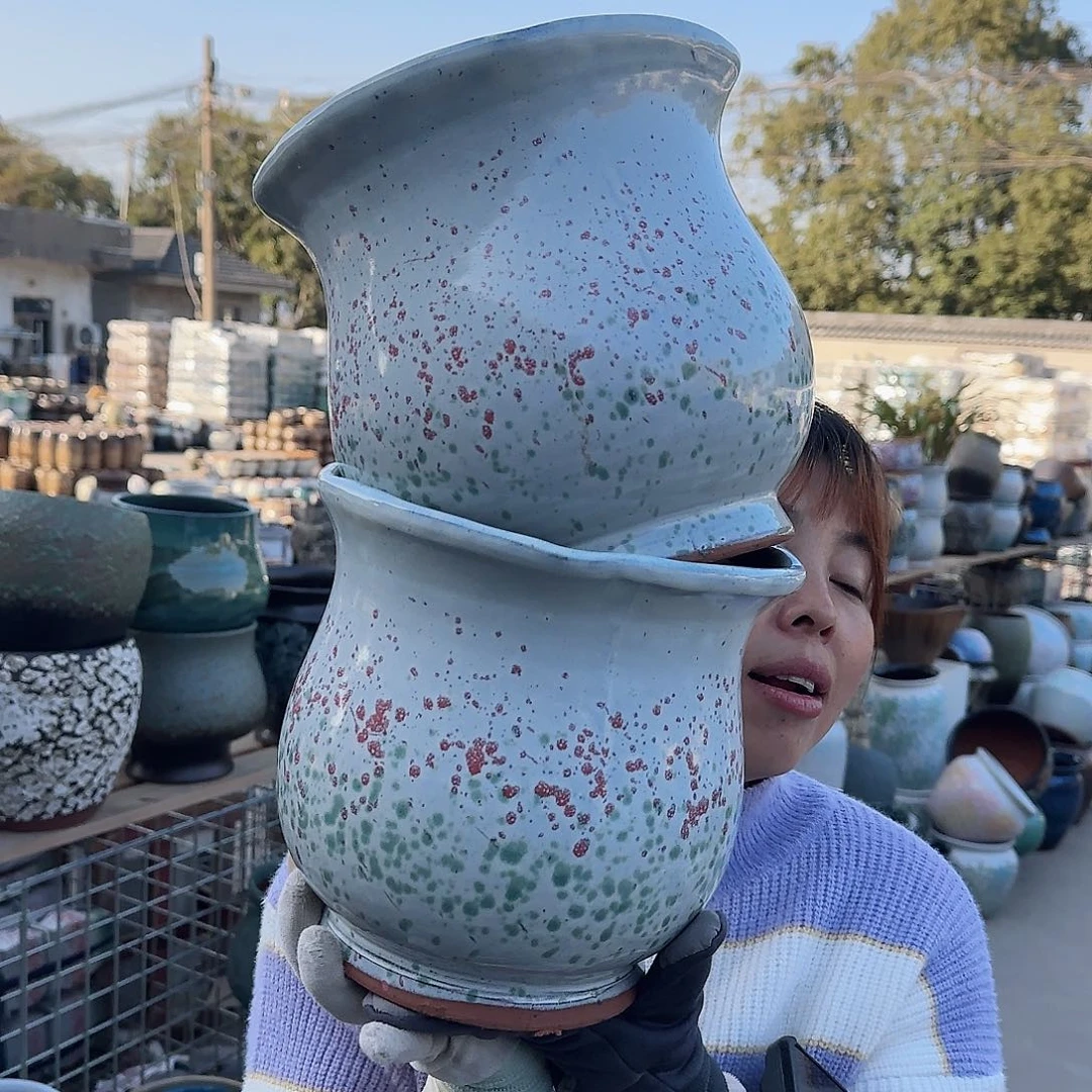 王嫂花盆1209-110高20口20