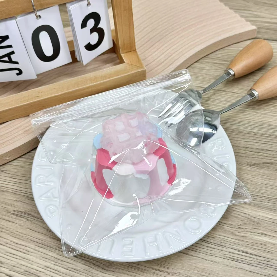 【冻黄油】春日来信果冻布丁 纯手工硅胶捏捏乐解压玩具