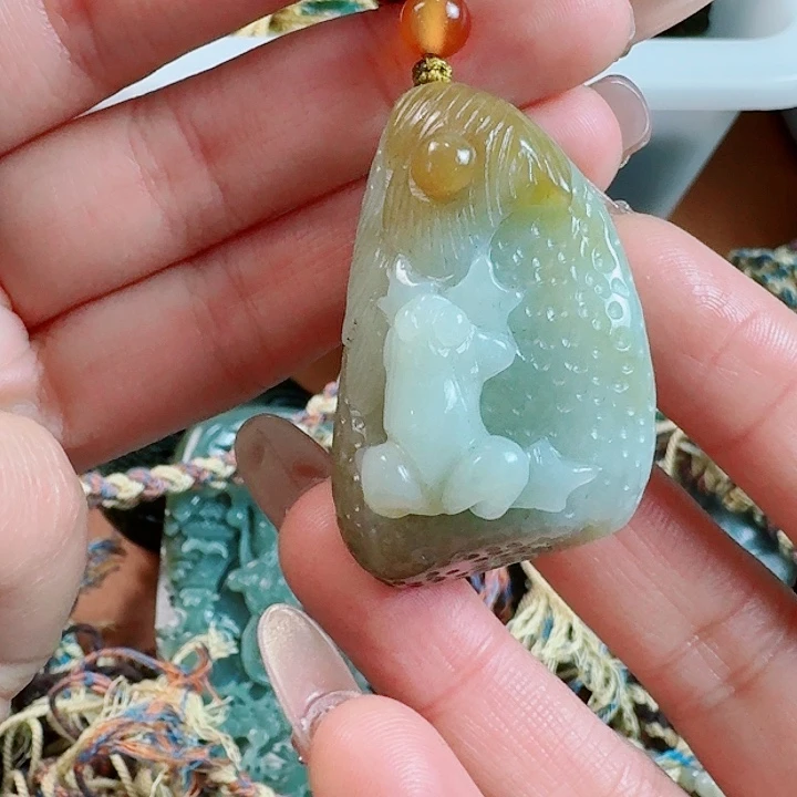 和田玉挂件未镶嵌