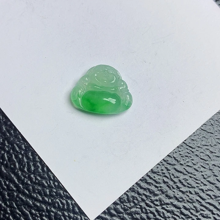 颈饰未镶嵌翡翠天然缅甸翡翠佛公