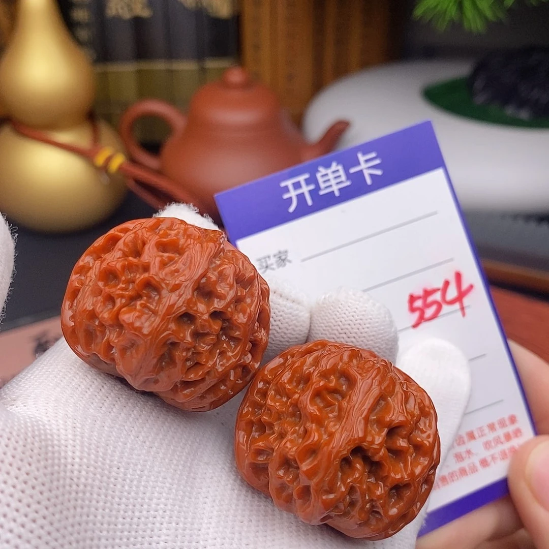 文玩核桃把件37苹果园554