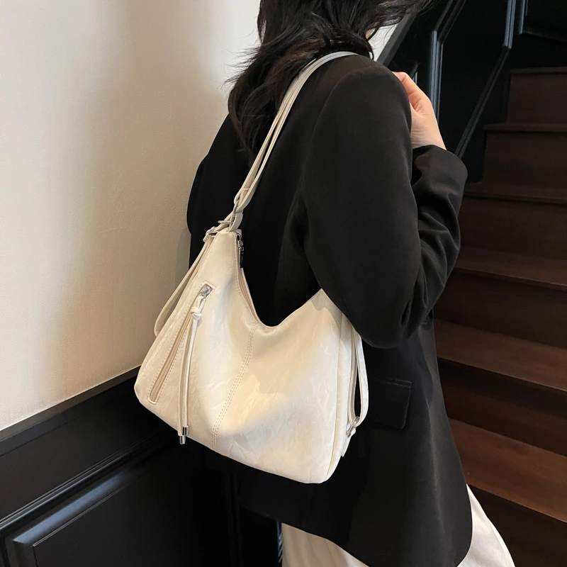原创多功能背包单肩斜挎双肩包学院风学生上课背包大容量通勤包包