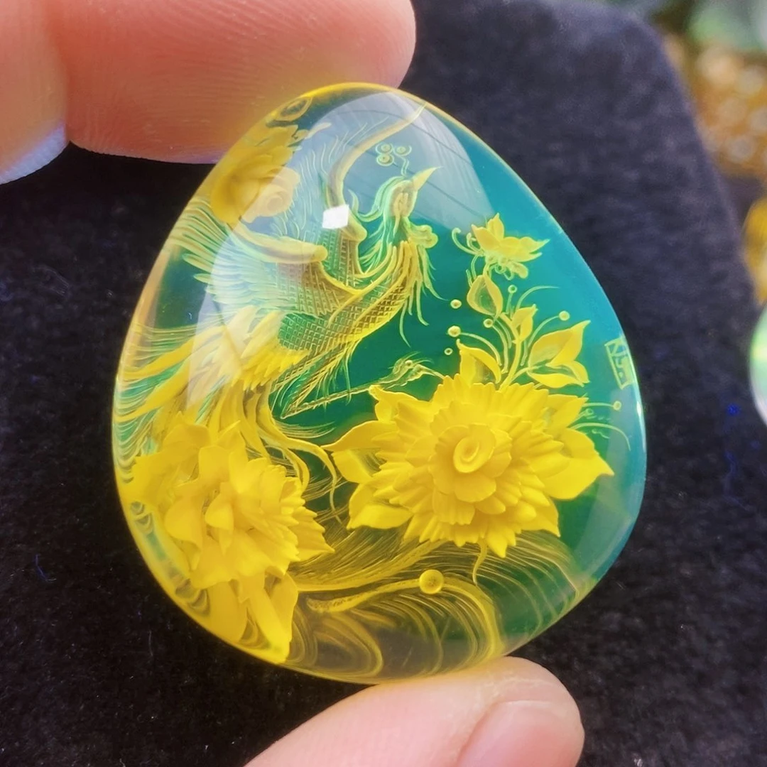 【闪购商品】金珀吊坠(不含链)未镶嵌