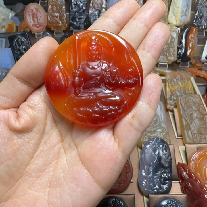 玛瑙/玉髓颈饰未镶嵌逝****~