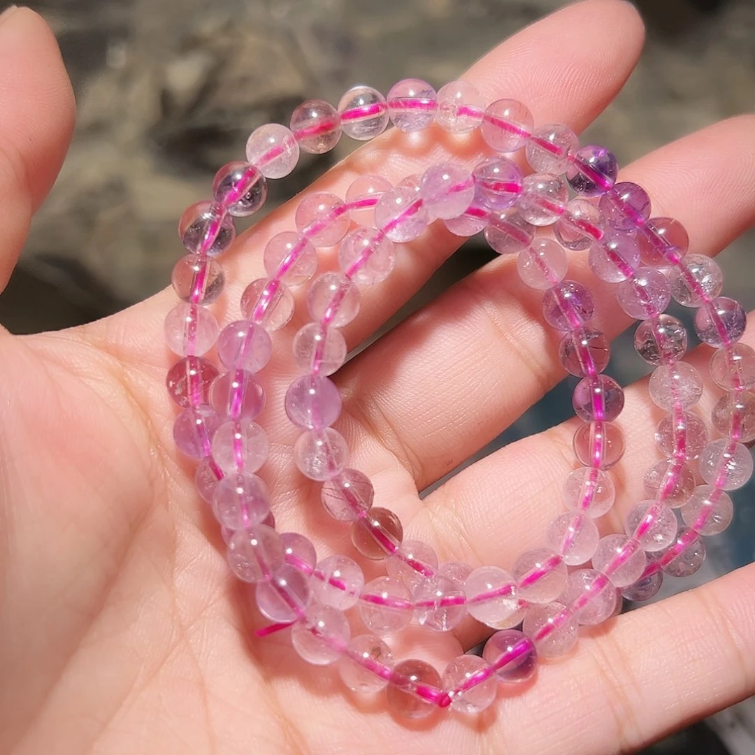 水晶手链未镶嵌仙女超七多圈