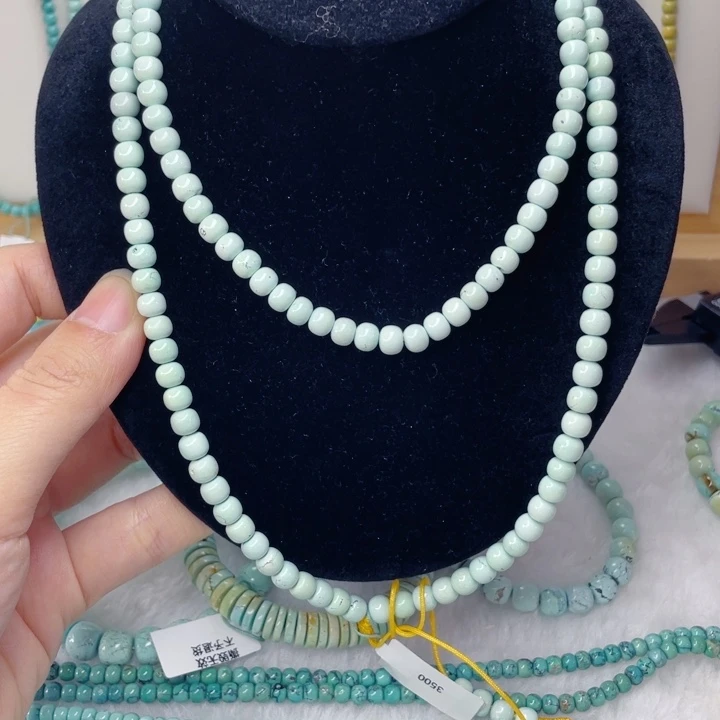 绿松石未镶嵌颈饰