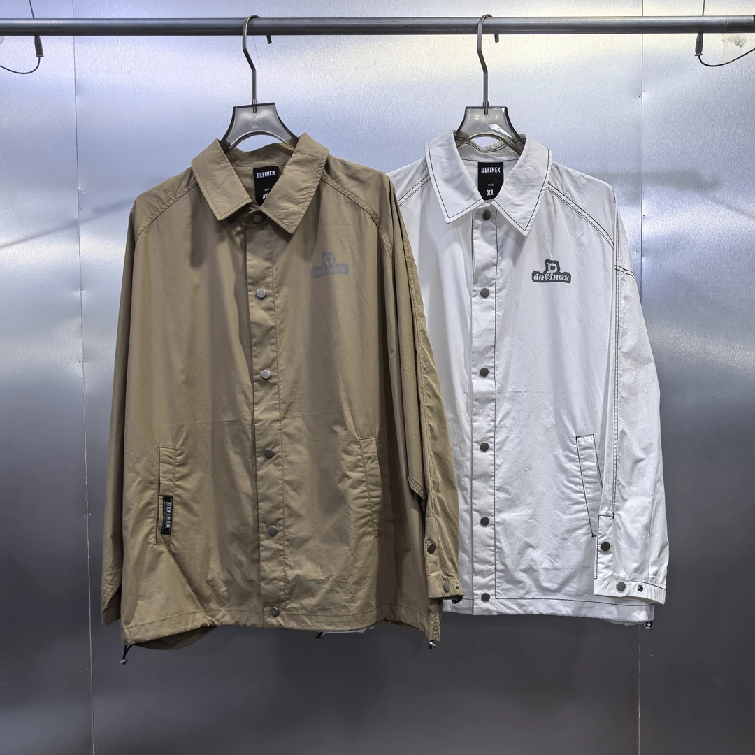 W05-101125-DX春秋款时尚复古简约基础款立领百搭夹克外套