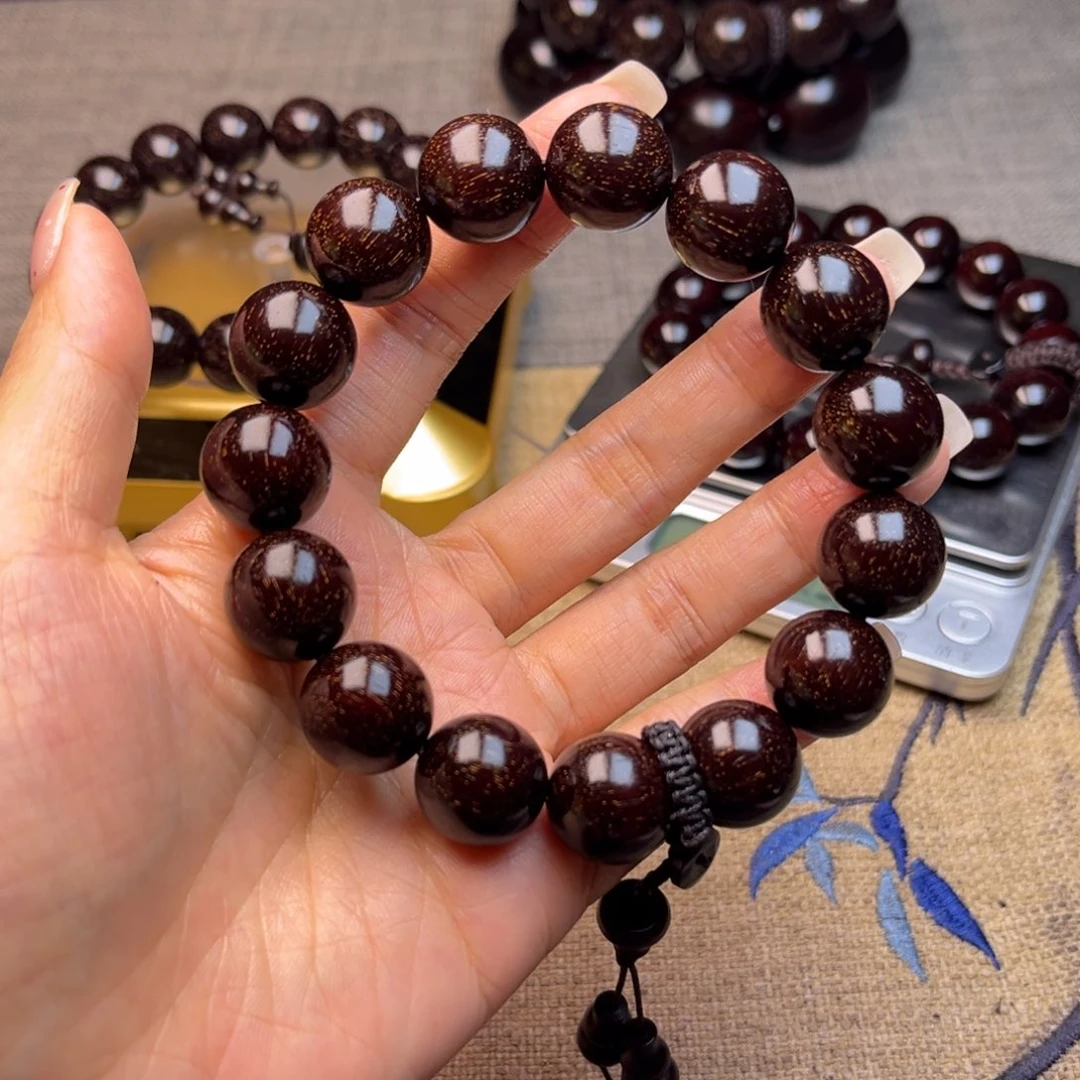 檀香紫檀（小叶紫檀）1.5 15颗满天星