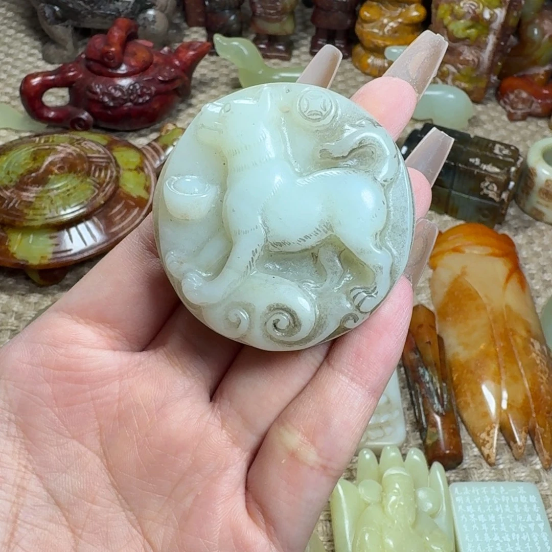 吊坠白玉菩提挂件