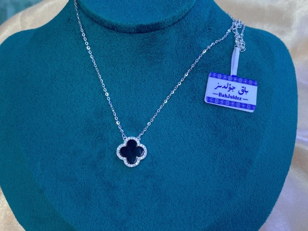 吊坠足银 bahjuldez手工纯银项链百搭时尚轻奢坠链锁骨链银色简约