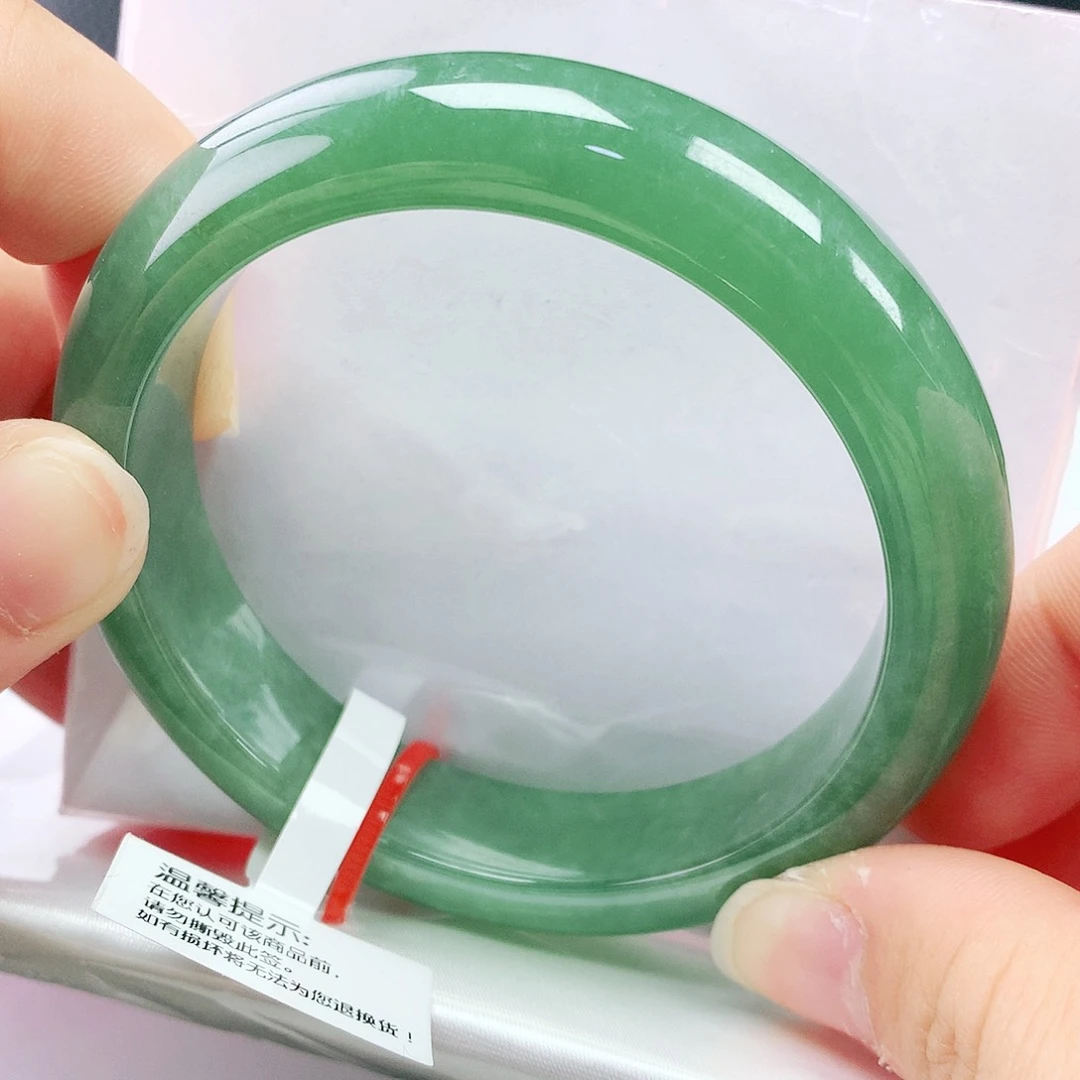 未镶嵌手镯翡翠56圈