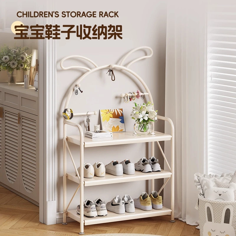 简易儿童鞋架家用门口宿舍室内收纳好物出租屋鞋架子多层鞋柜结实